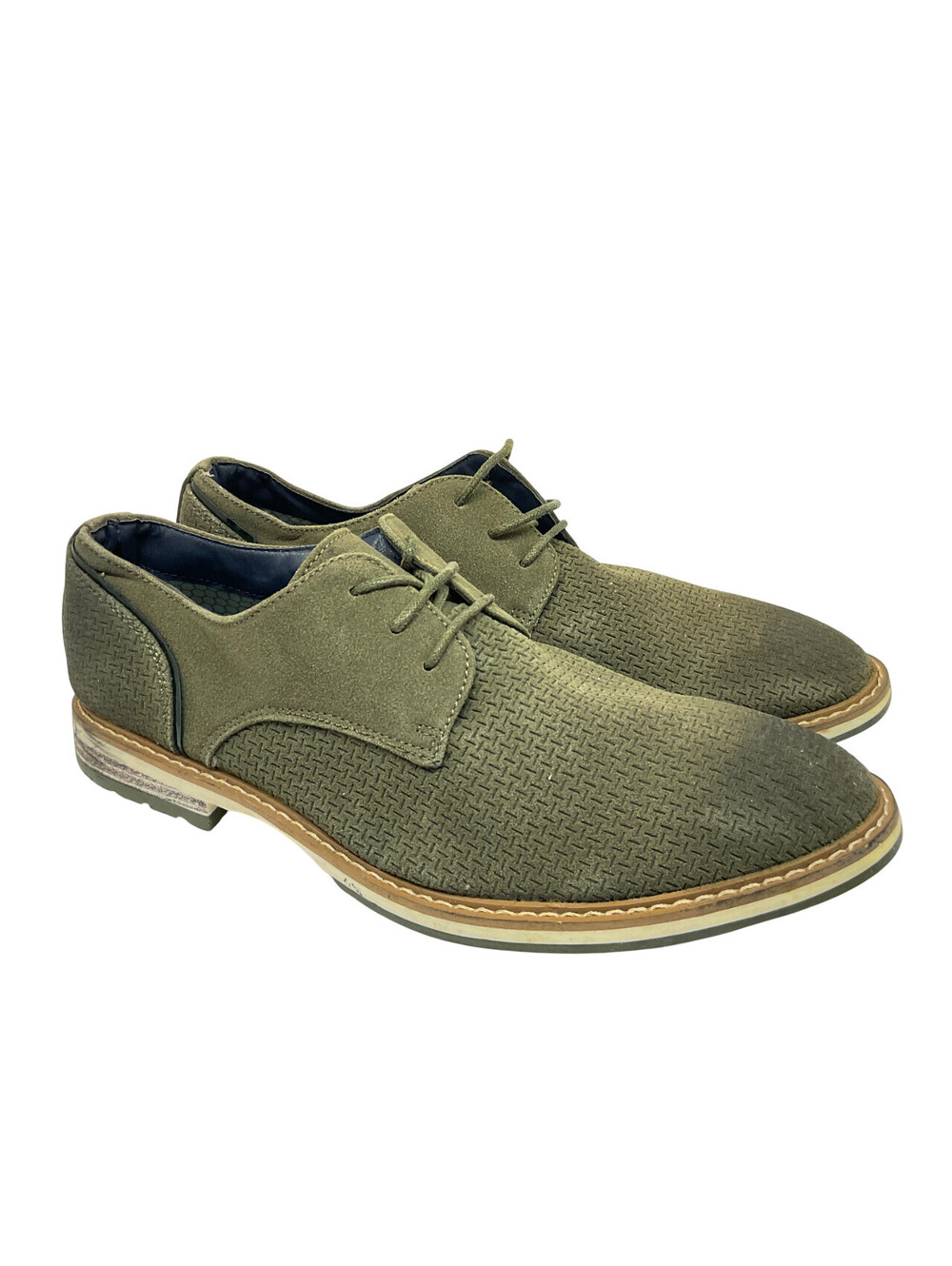 XRAY Men's Low-Cut Casual Dress Shoes XRW1346 Green Size 10.5M